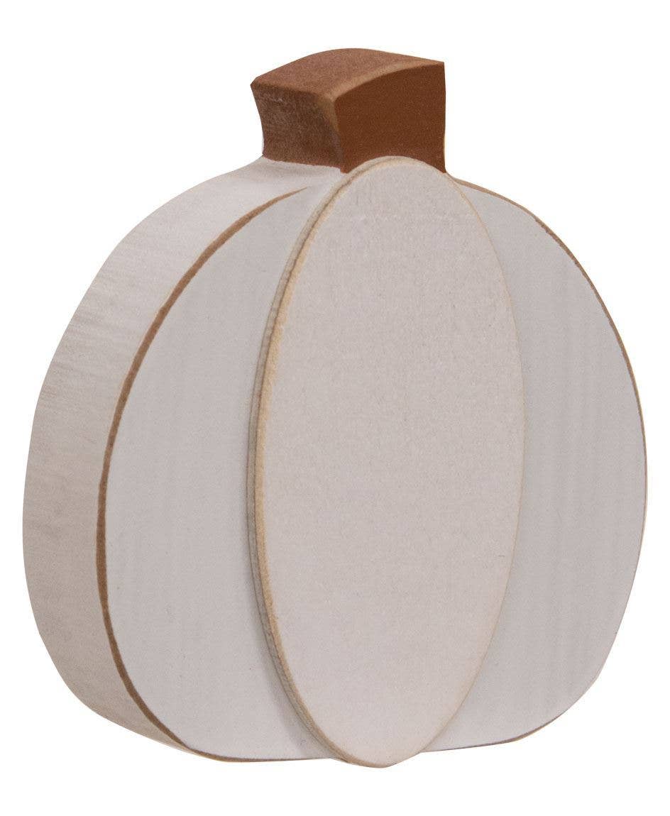Mini Chunky Pumpkin Sitter, Set/3 Assorted