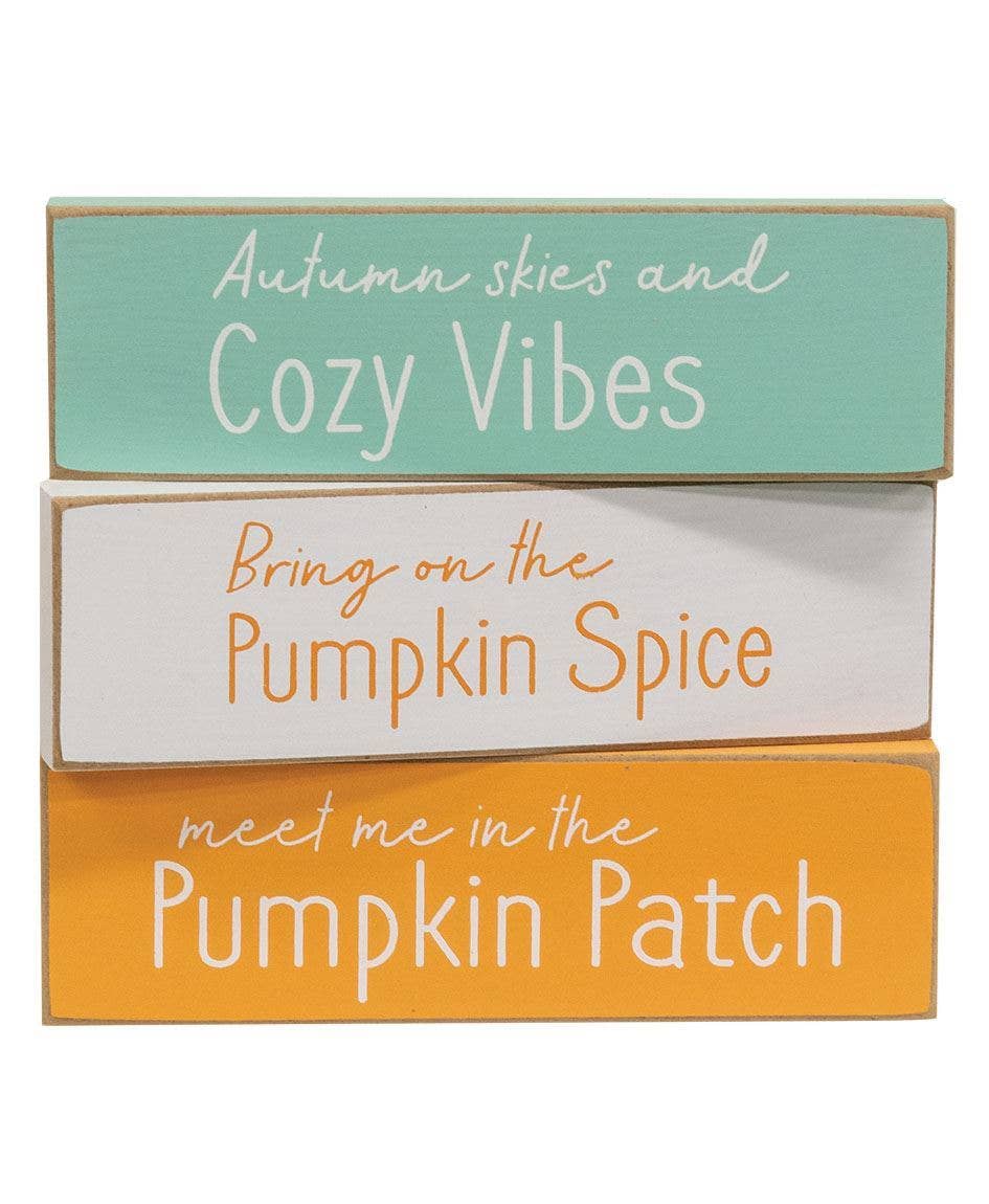 Cozy Vibes Skinny Mini Block, 3 Set Assorted