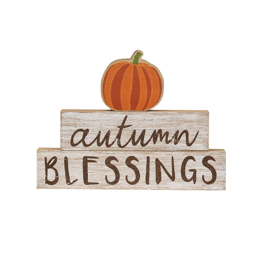 3/Set, Autumn Blessings Pumpkin Stackers